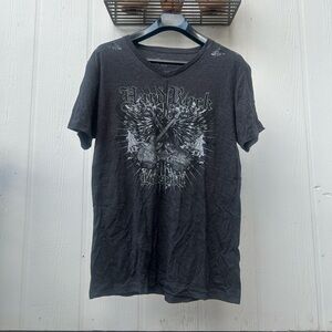 Hard Rock Cafe Charcoal Graphic Tee